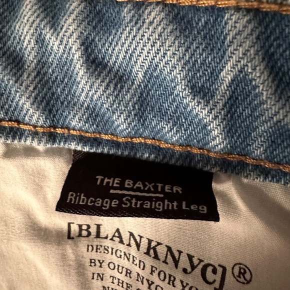 BlankNYC The Baxter Ribcage Straight Leg - NWT - Size 29 - Picture 11 of 16